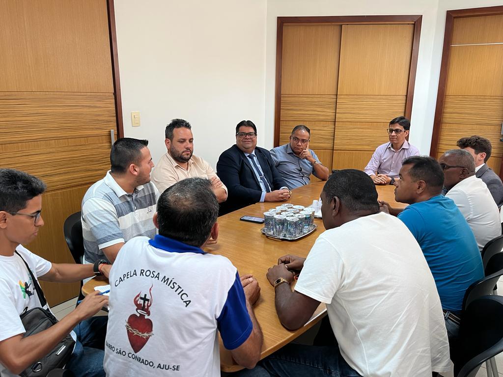 SMTT dialoga com vereador e moradores do São Conrado sobre o trânsito na região - SMTT Aracaju